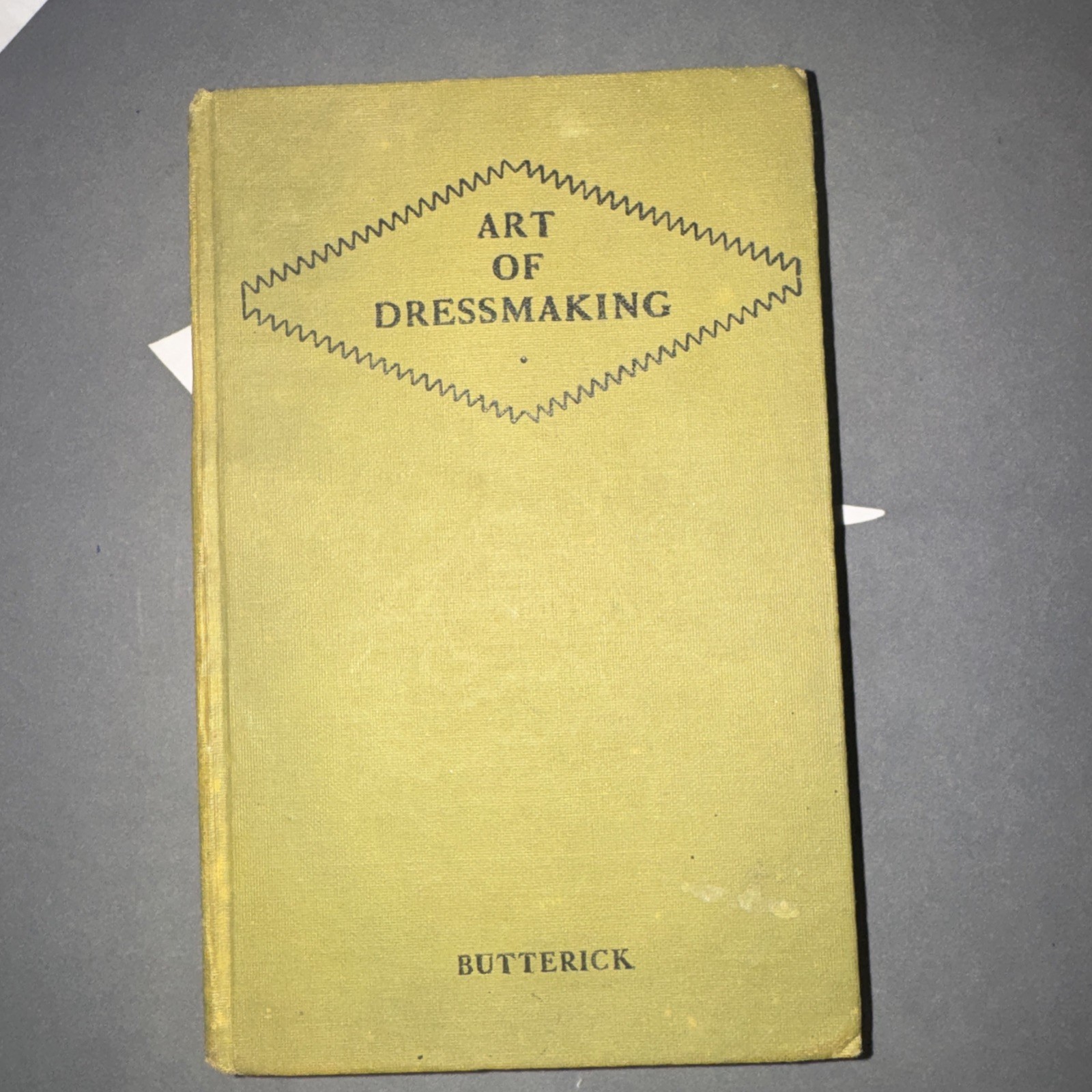 The Art of Dressmaking Butterick Book. First Edition 1927 HC.