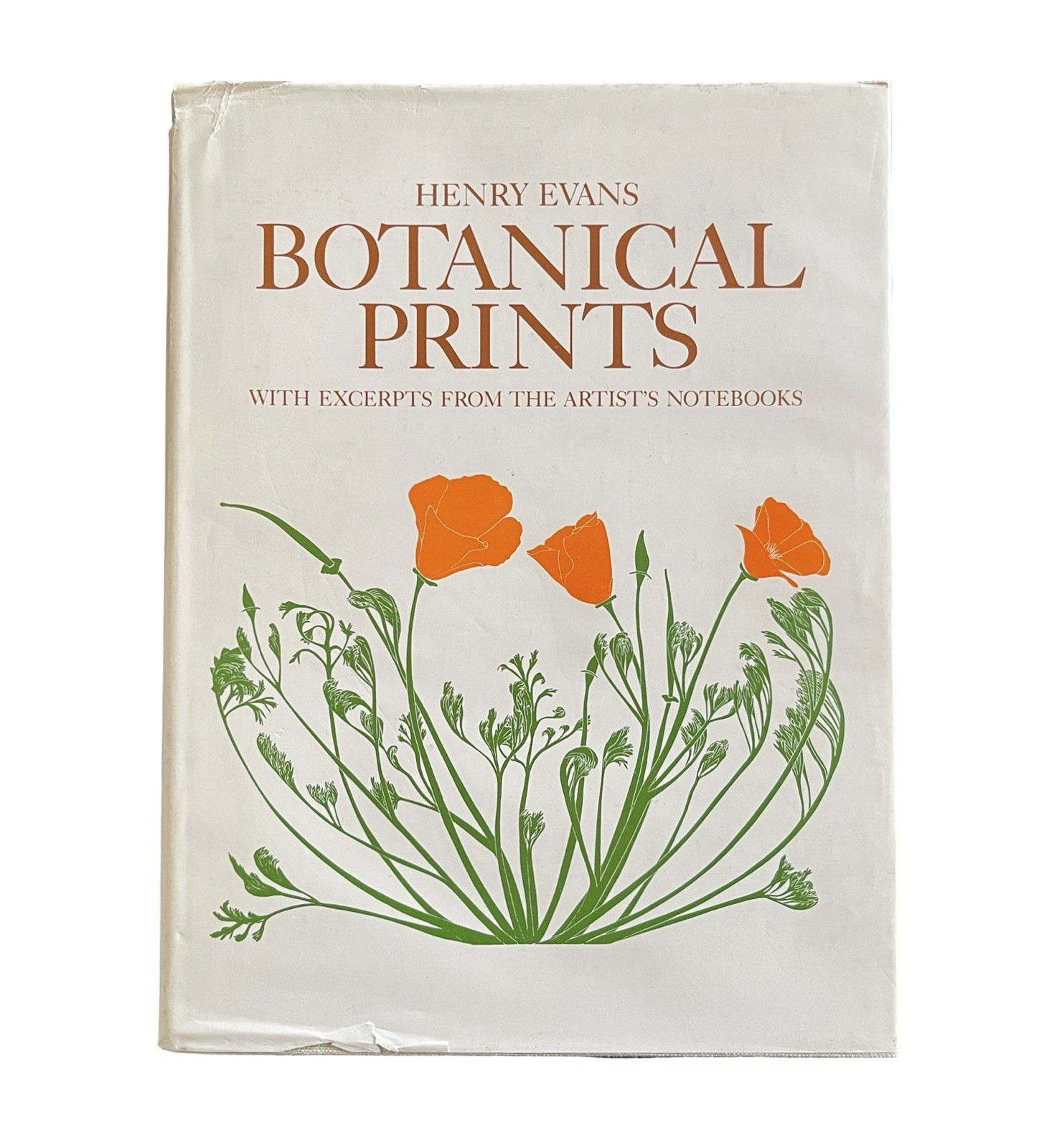 Henry Evans Botanical Prints with Excerpts from the Artists Notebook 1977 HC DJ