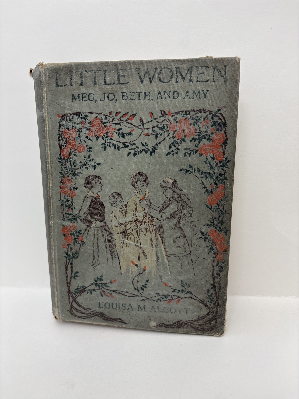 Little Women By Louisa M. Alcott Green Hardcover 1896 Little Brown & Co