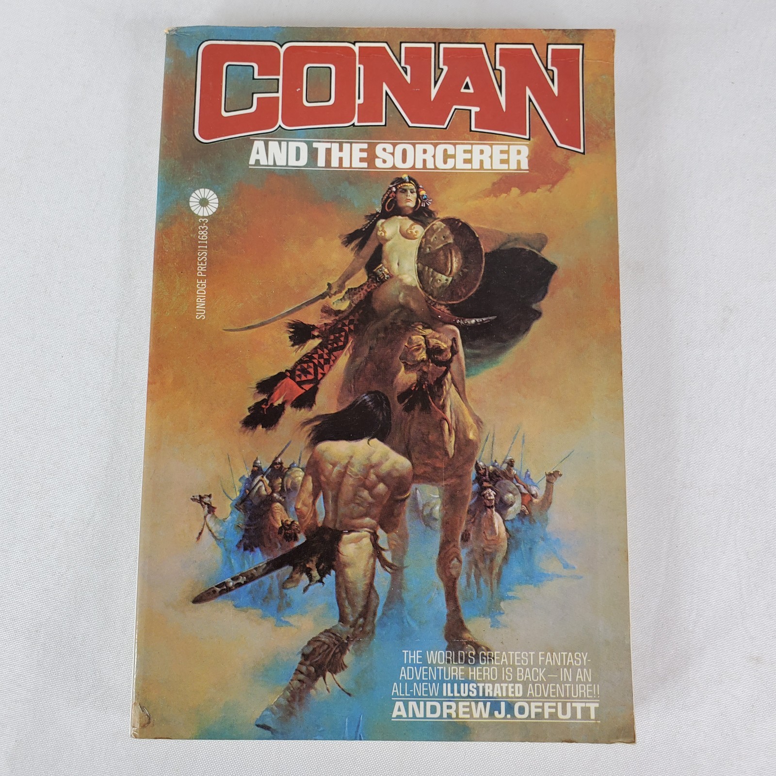 Conan & the Sorcerer Illustrated Oversize Trade Paperbck First Printing 1978