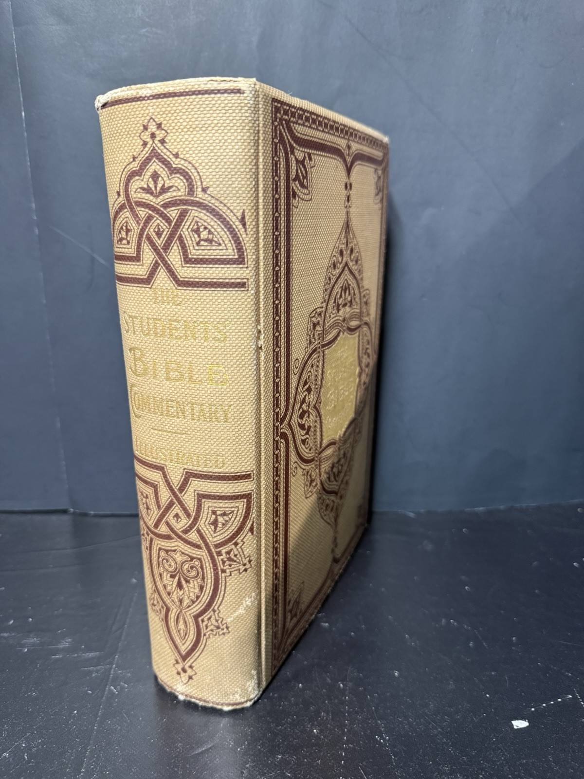The Students‘ Bible Commentary Illustrated Color Map 1908 HC