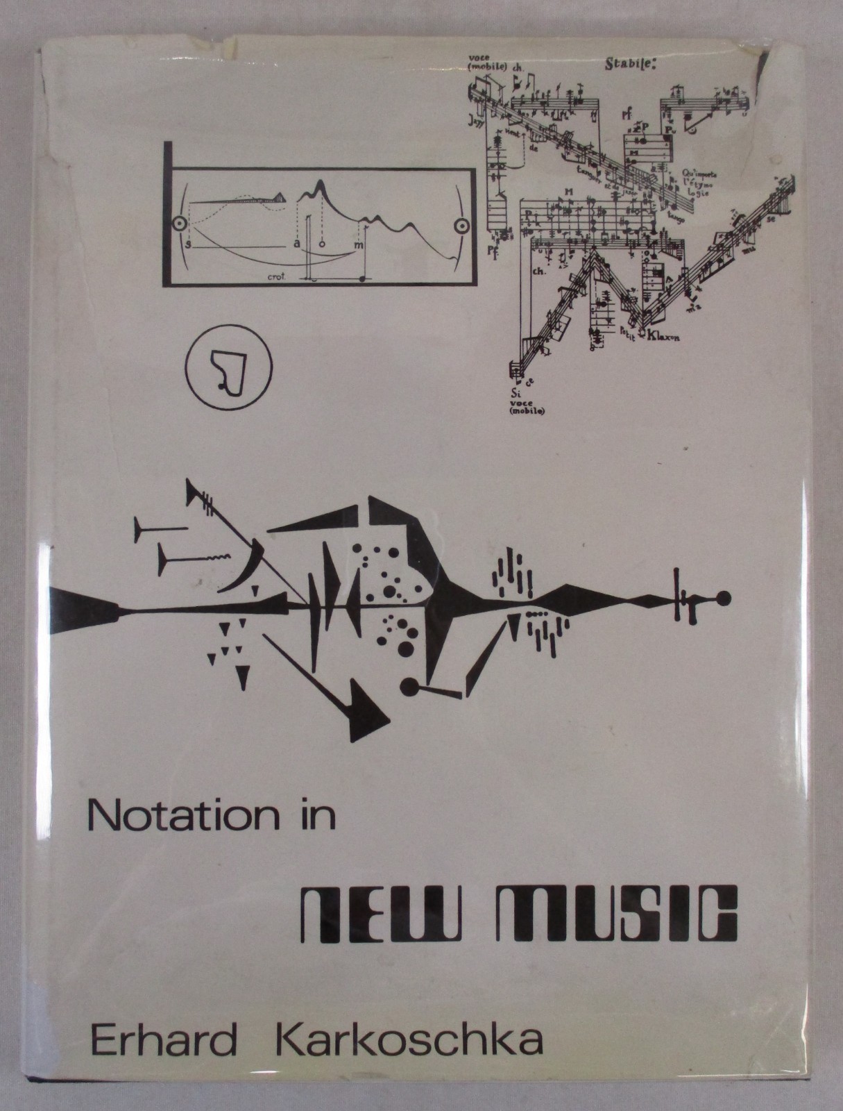 1st English Edition „NOTATION IN NEW MUSIC“ Erhard Karkoschka 1972 Praeger HC DJ