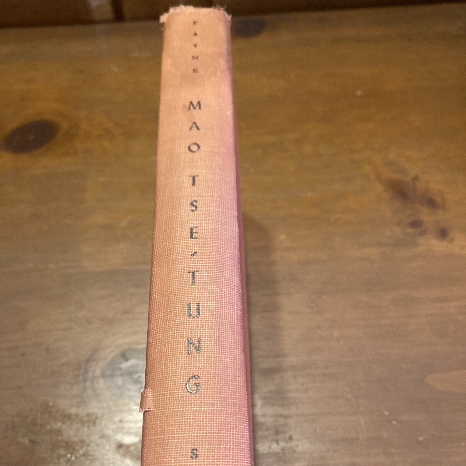 Mao Tse Tung Ruler of Red China by Robert Payne 1st Edition 3rd printing 1950