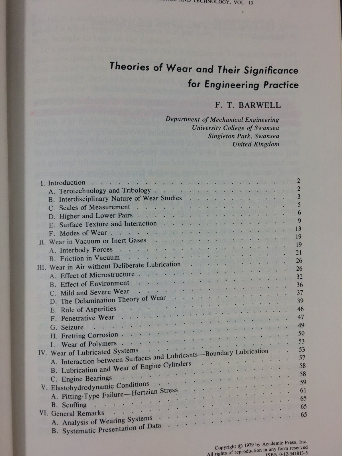 Treatise On Materials Science and Technology Vol 13 Douglas Scott Vintage Book