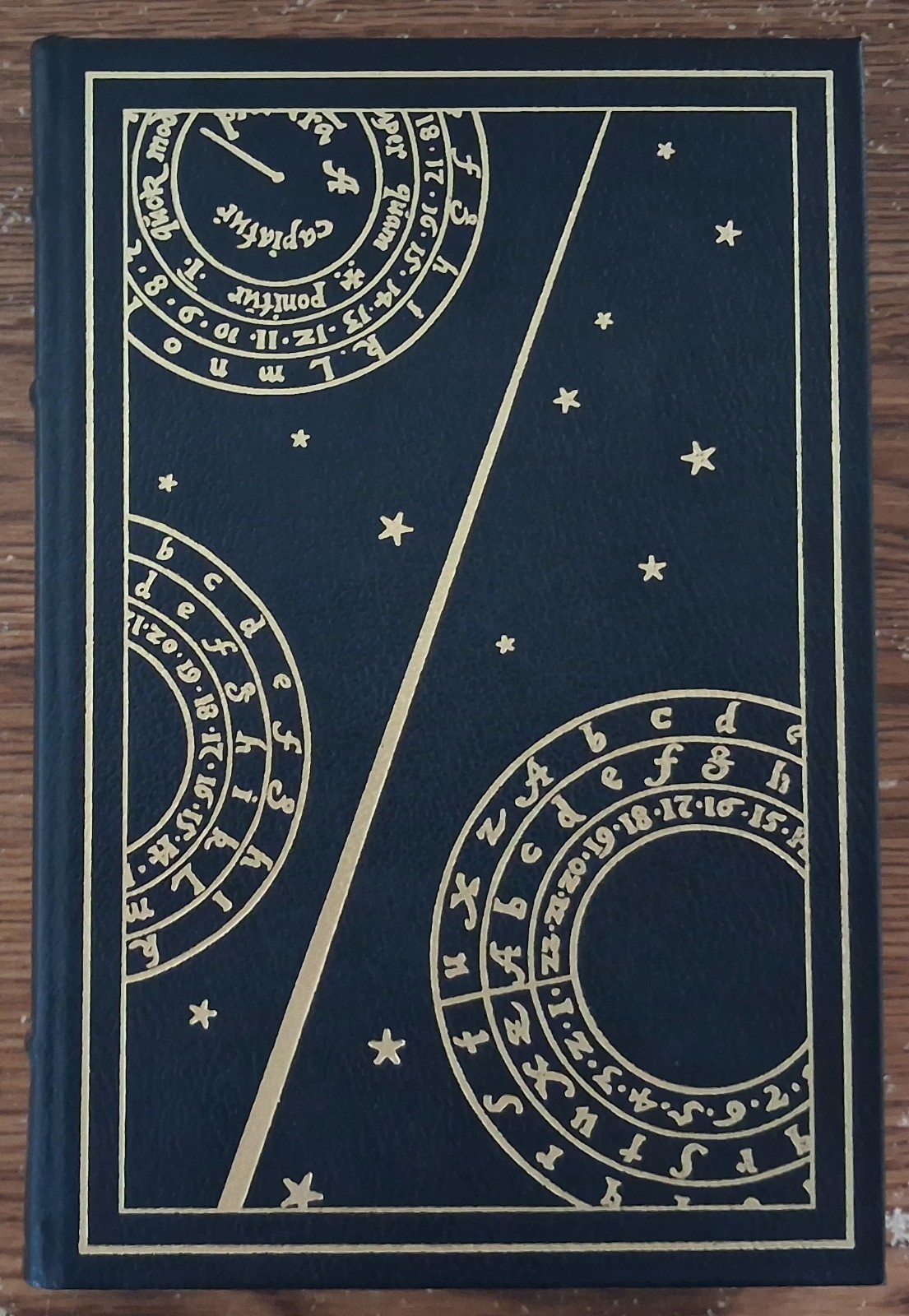 Franklin Library Foucault’s Pendulum Umberto Eco Leather Signed 1st Edition