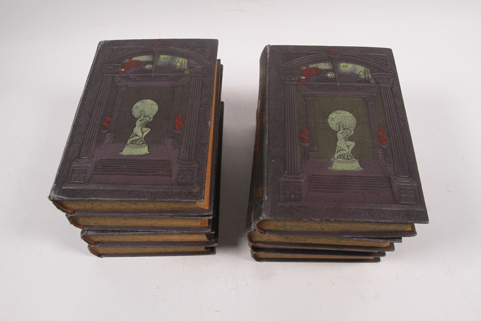 The New World-Wide Cyclopedia vols. 1,2,3,4,6,7,8 1928 Consolidated Publishers