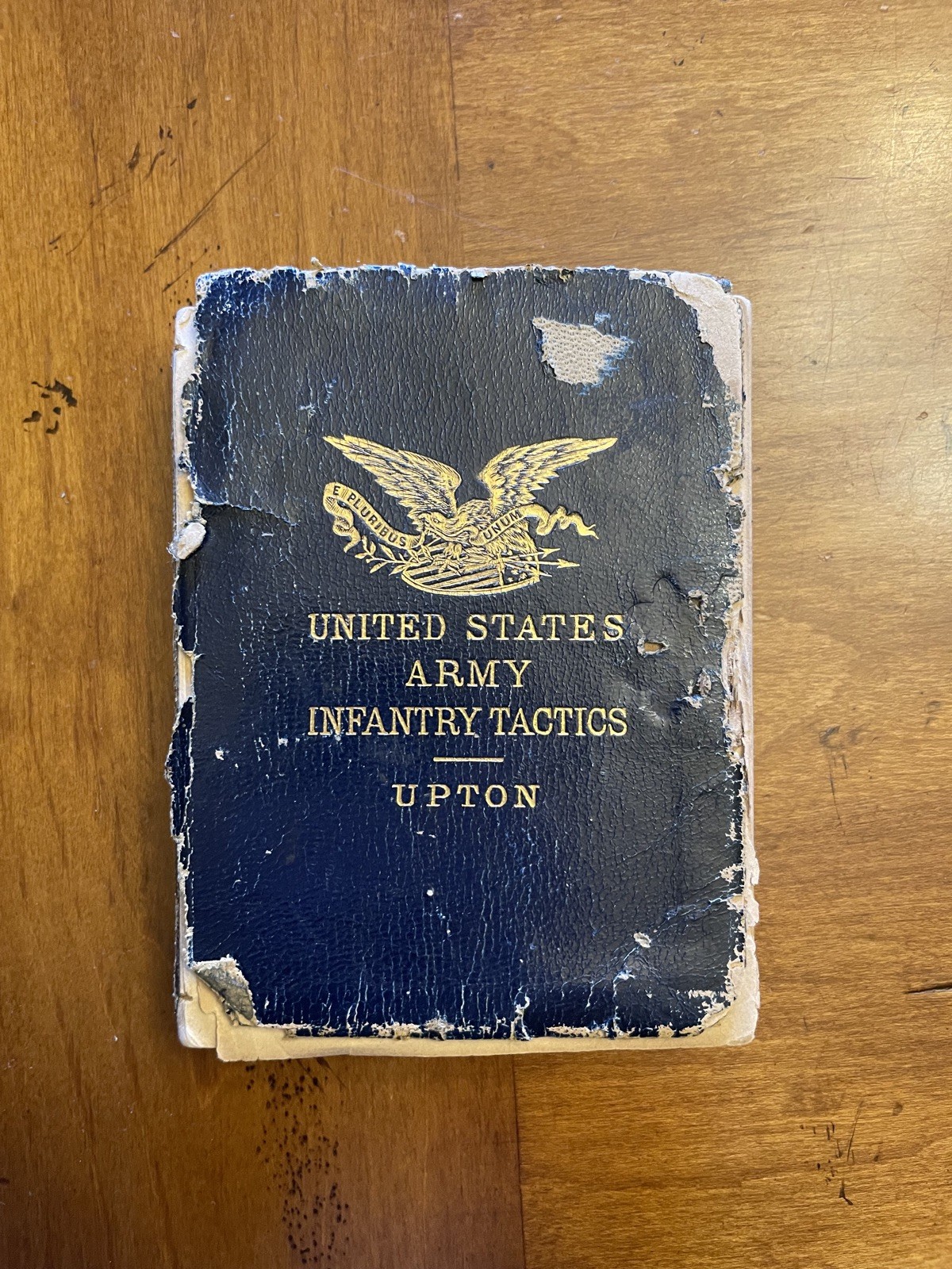1887 United States Army Infantry Tactics Upton Book Military Antique Illustrated