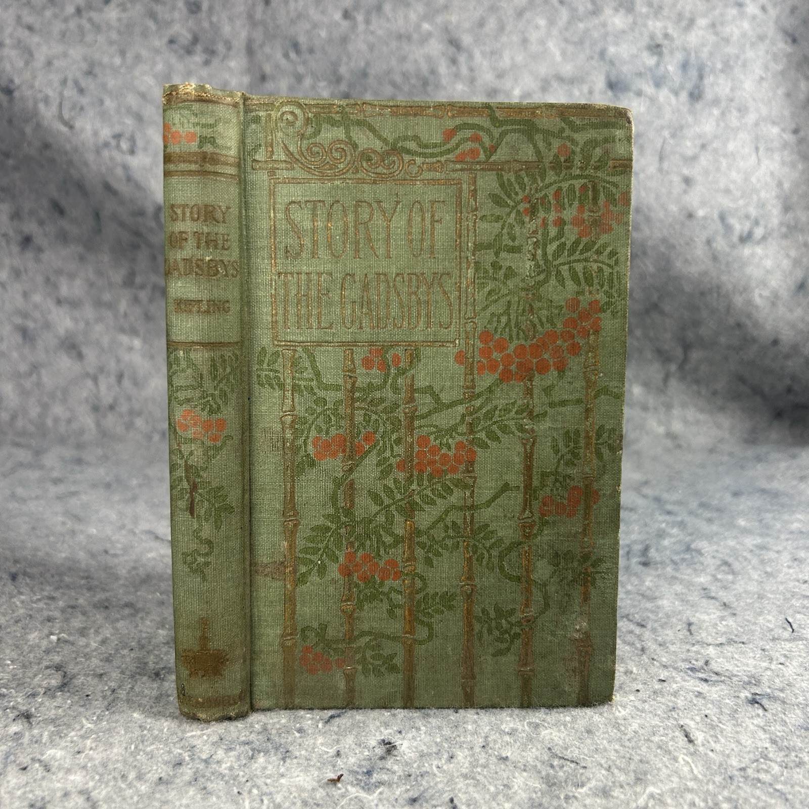 Antique 1899 The Story of the Gadsbys Rudyard Kipling Hardcover H.M. Caldwell