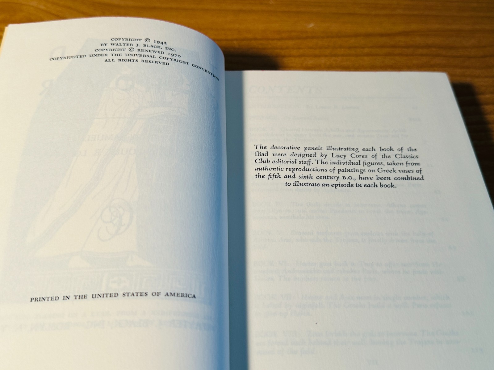 The Iliad of Homer, Translated by Samuel Butler, 1970, Walter J. Black Hardcover