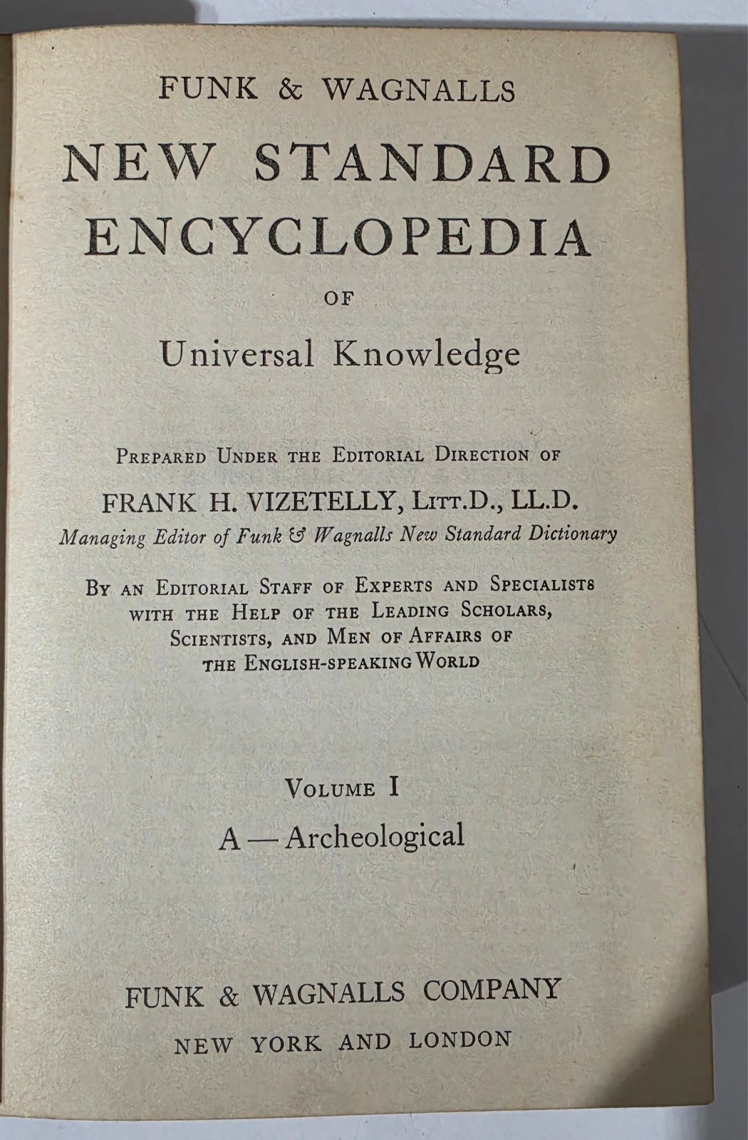 Funk & Wagnalls Encyclopedia 1937 complete set 25 Vol Art Deco Good Condition