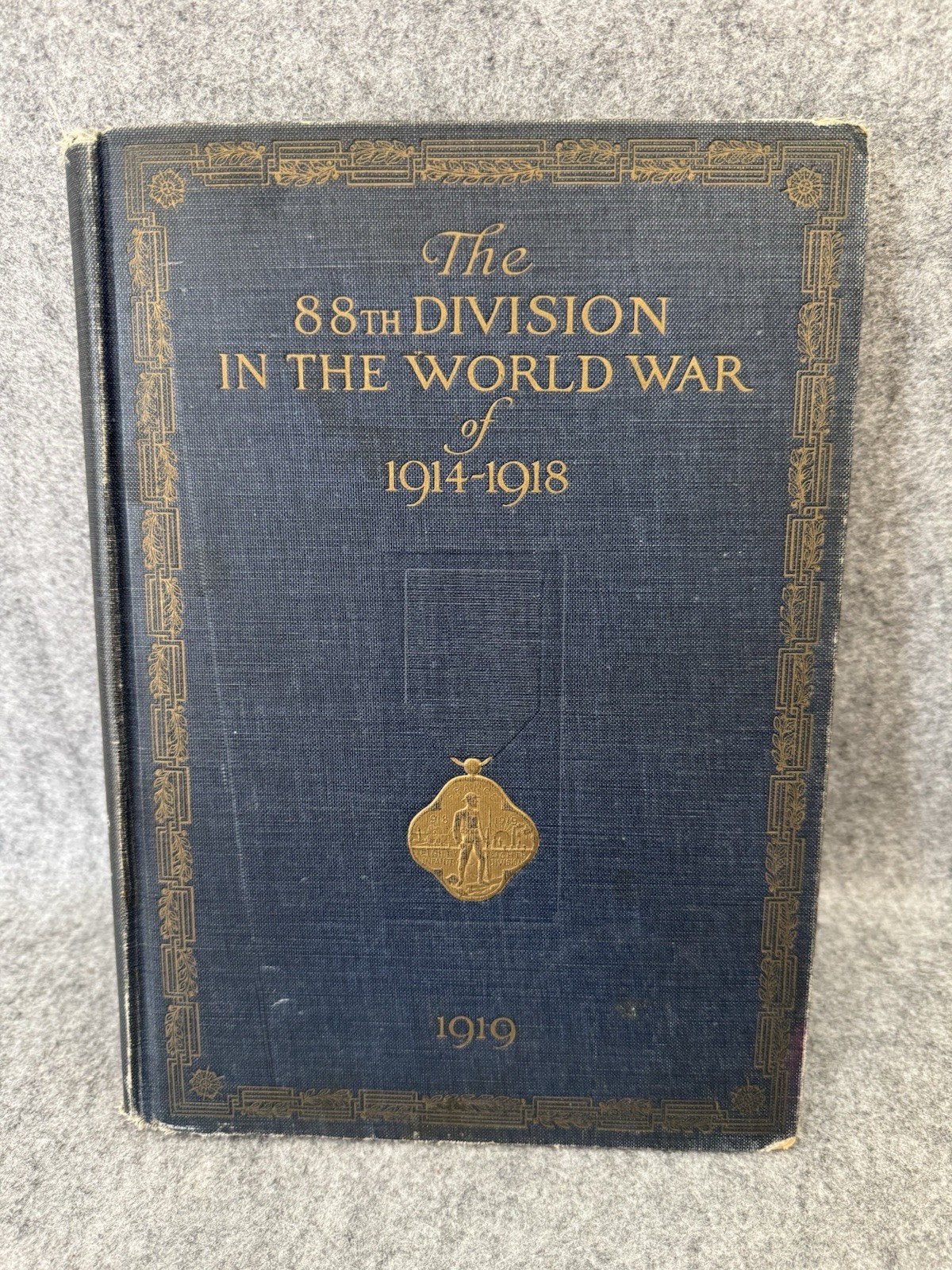 1919 88th Division World War I History WWI Unit Book Map Roster