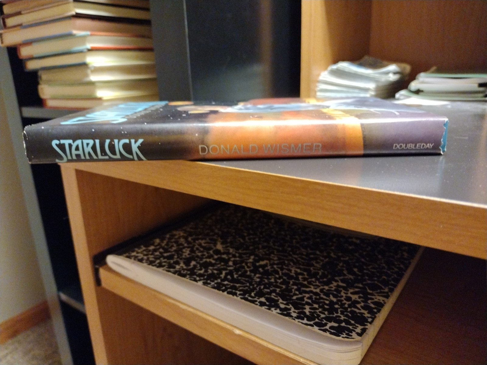 Starluck by Donald Wismer 1982 First Edition Doubleday and Company w Dust Jacket