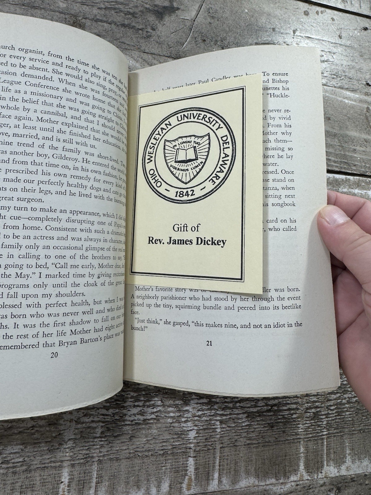 1944 Antique Religious Book “Papa Was A Preacher” Illustrated