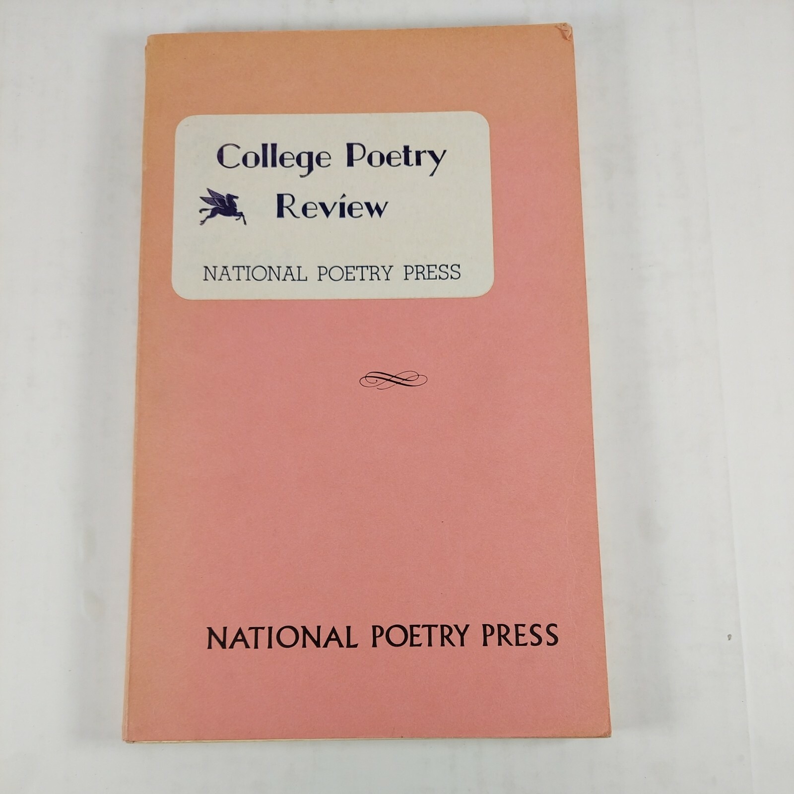 Young America Sings 1974 College Poetry Review National Poetry Press Paperback