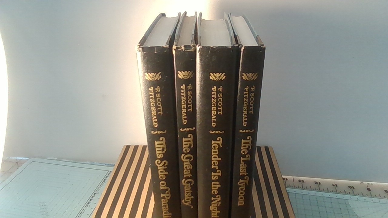 F. Scott Fitzgerald Lot of 4- Gatsby, Tycoon, Tender, Paradise, Scribner’s HC,