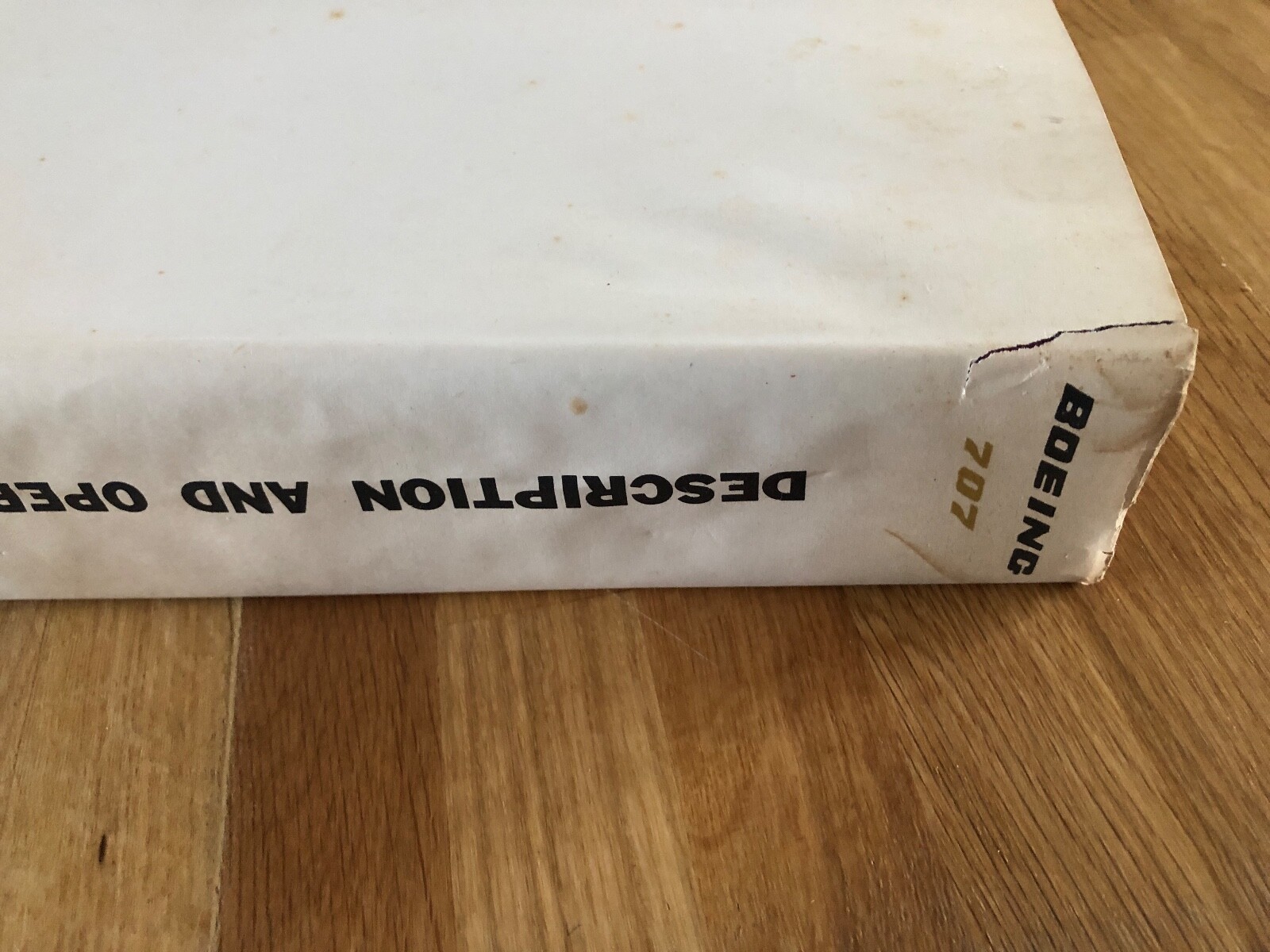 boeing 707 – description and operation ( heavy book circa 1958 )