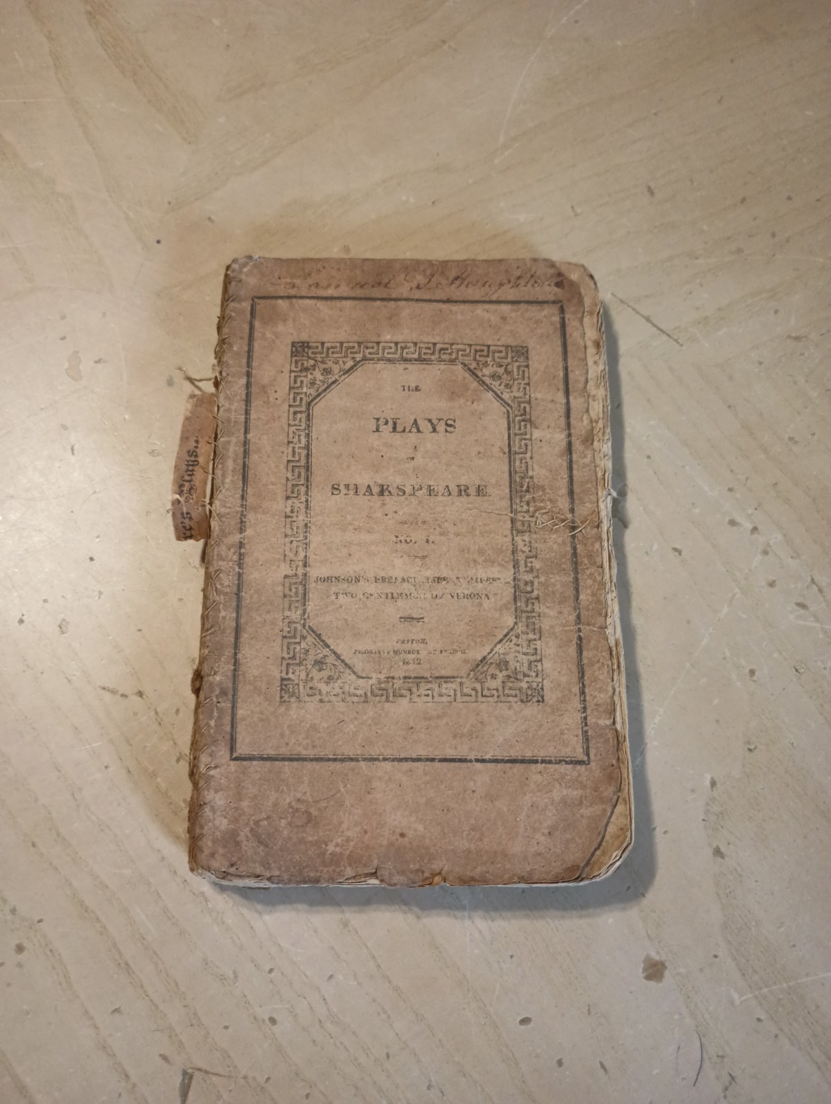 Georgian Poetry Prose Verse The Plays Of Shakespeare 1810 Volume 1 (18)
