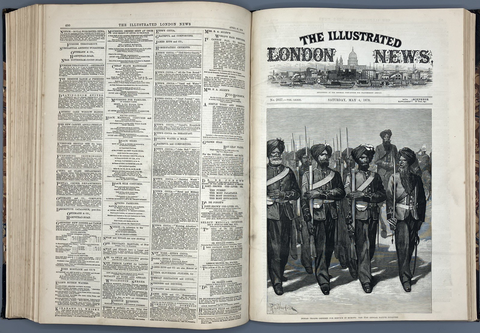 The Illustrated London News 1878 Vol 72 Kaffir War & Stanley Africa Special No