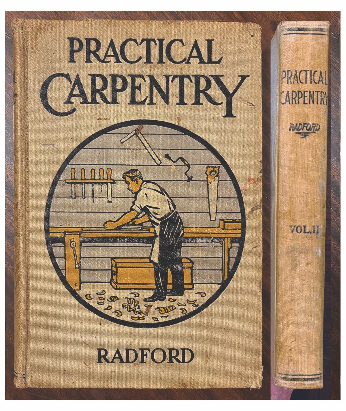 Practical Carpentry by William A. Radford 1907 Volume II Only • w/ Diagrams