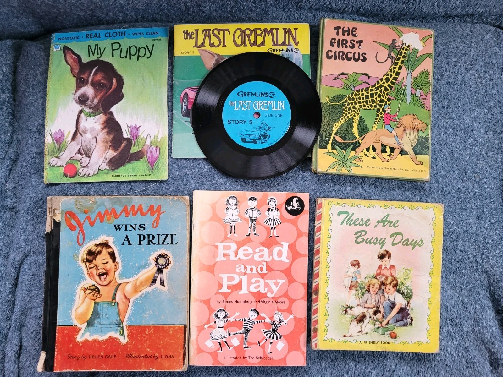 Lot Of SIX Vintage Children’s Books, 1930s – 1980s