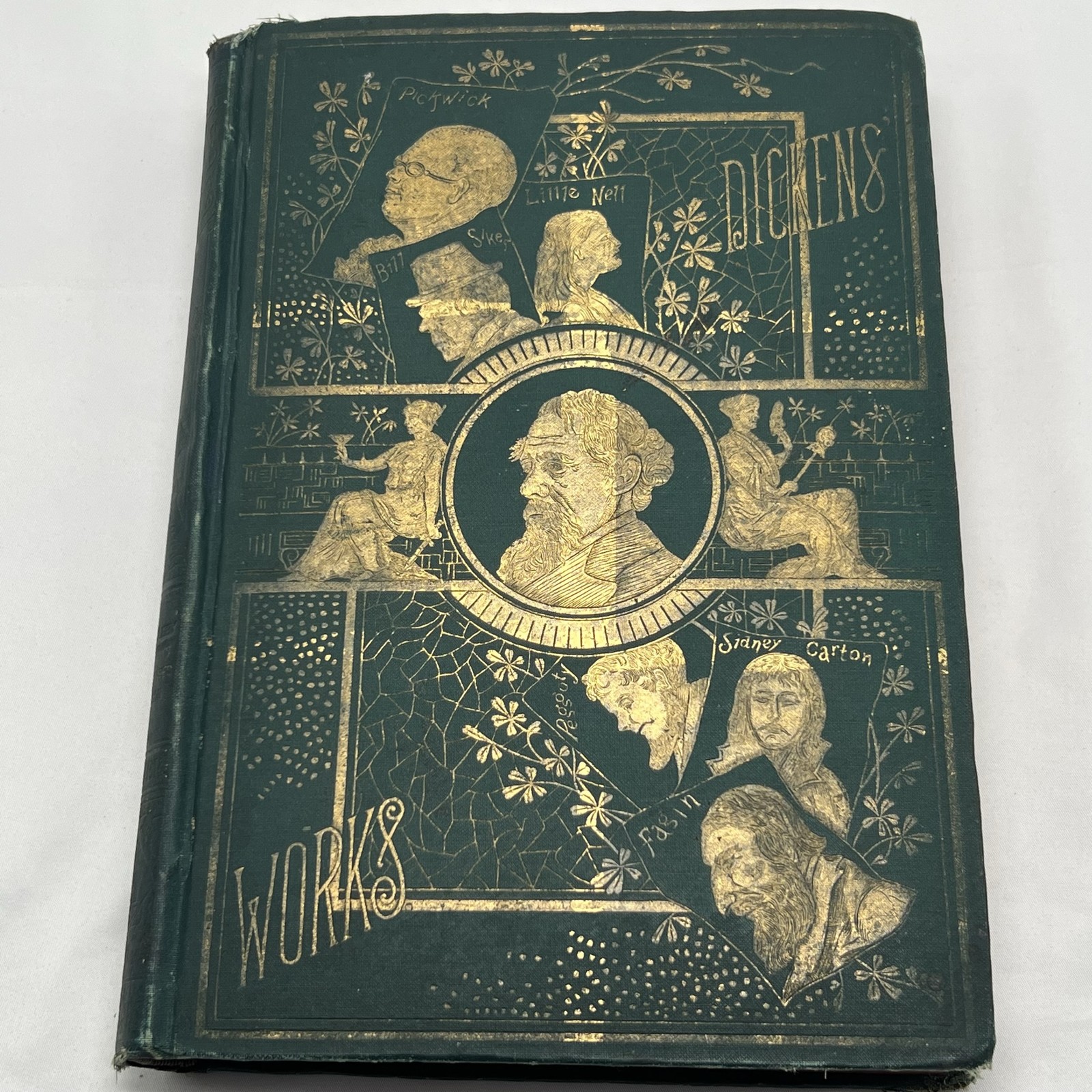 P. F. Collier The Works of Charles Dickens Volume III Hardcover Illustrated