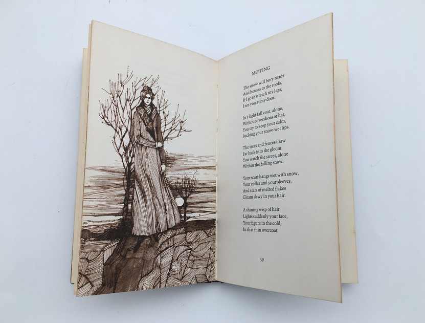 VINTAGE 1967 „THE POEMS of DOCTOR ZHIVAGO“ HALLMARK EDITIONS