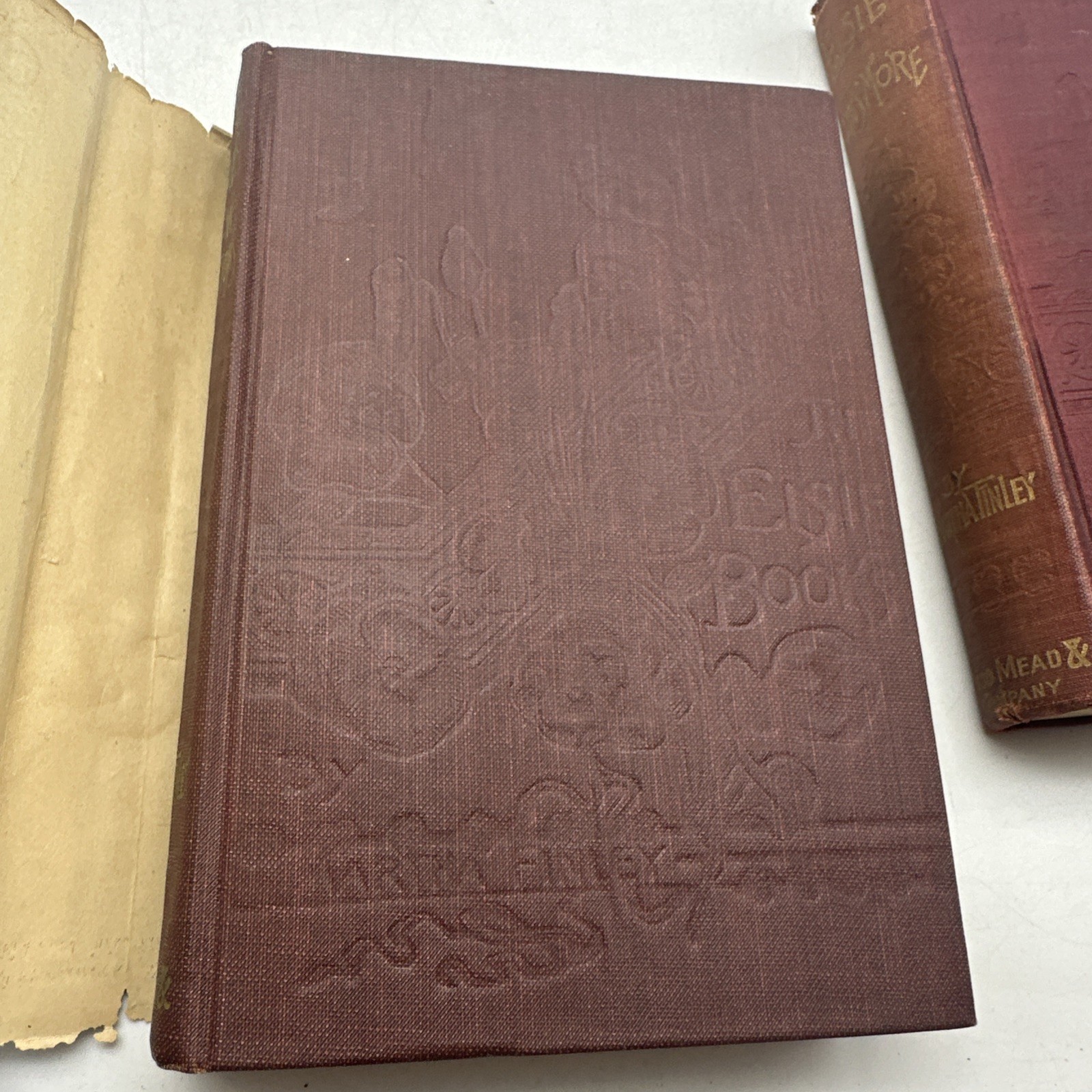 Elsie Dinsmore Lot 2 Books Vintage Religious Fiction Series (AC44)