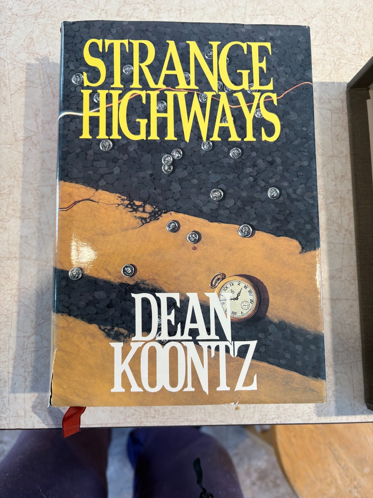 SIGNED DEAN KOONTZ STRANGE HIGHWAYS S&N LIMITED ED 136/750 w/DJ & SLIPCASE 1995