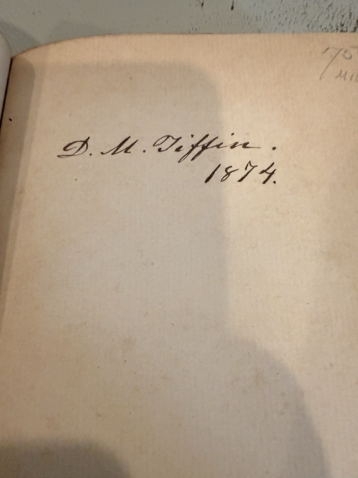 Autobiography by John Stuart Mill 1874 Hardcover Book Henry Holt 35s
