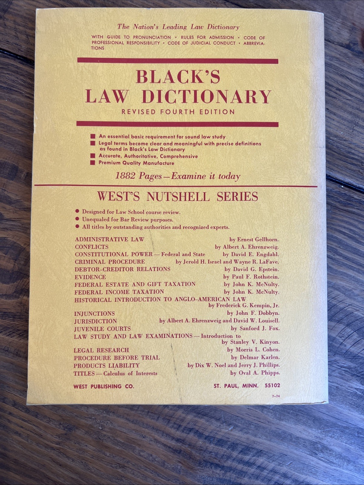 WEST PUBLISHING CO SAMPLE PAGES ILLUSTRATING ORGANIZATION & RESEARCH TECHNIQUES