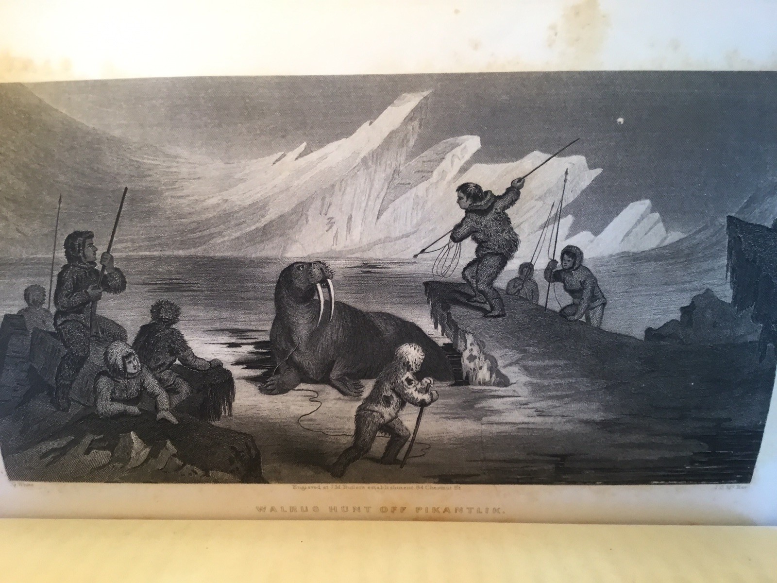 ARCTIC EXPLORATIONS KANE 2ND GRINNELL EXPEDITION 1856 1ST EDITION 2 VOL LEATHER