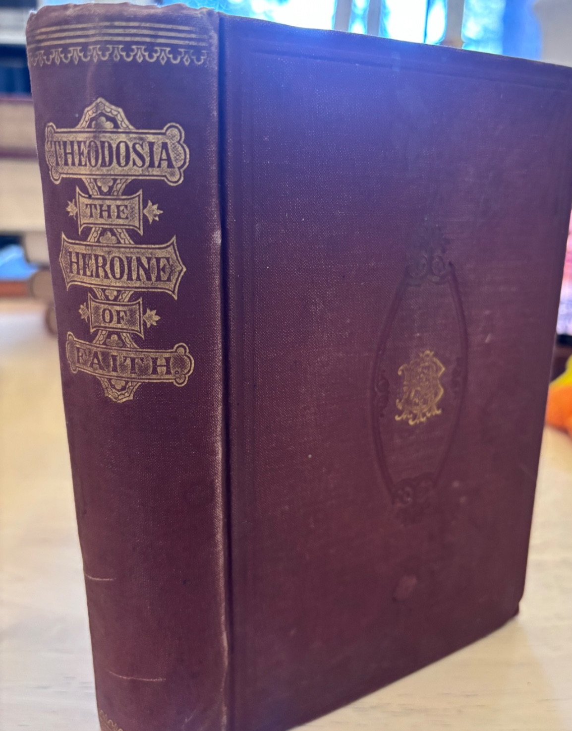 Victorian Mourning Hair Keepsake Found Inside 1866 Antique Book Theodosia Ernest