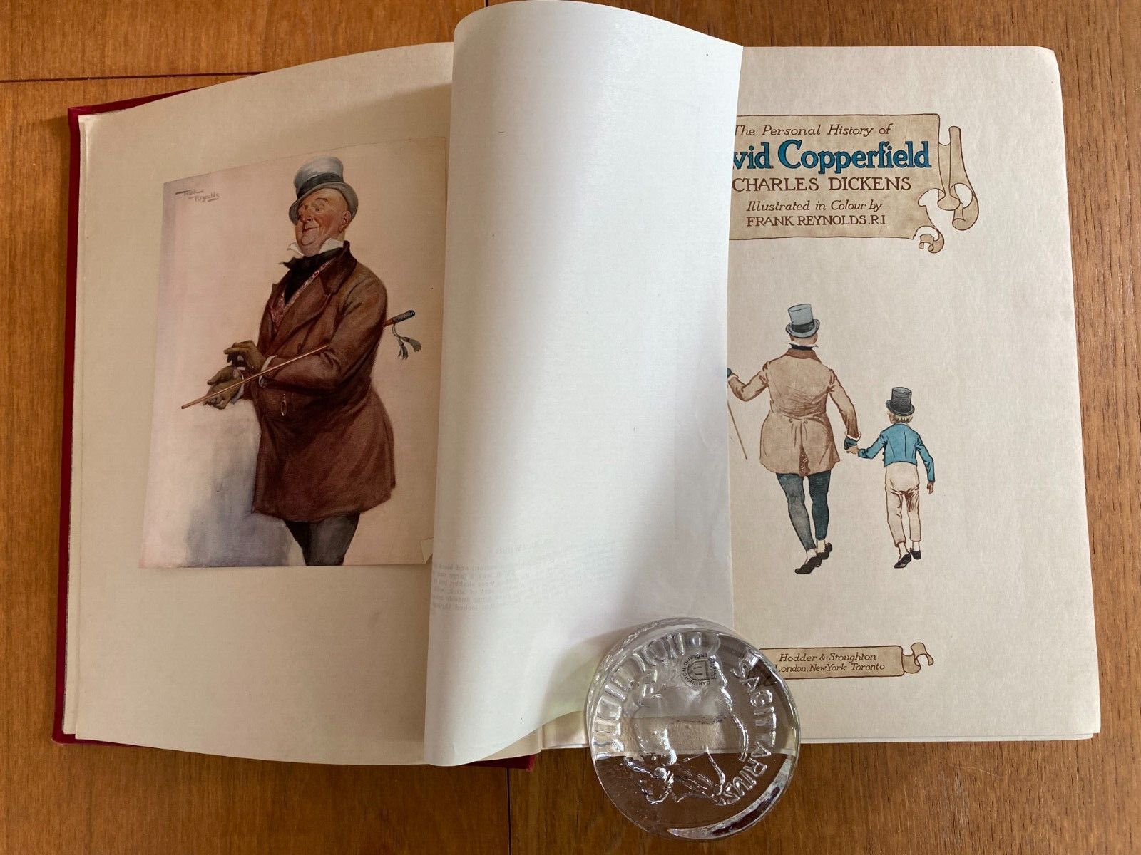 David Copperfield by Charles Dickens Illustrated by Frank Reynolds ?1920s Ed