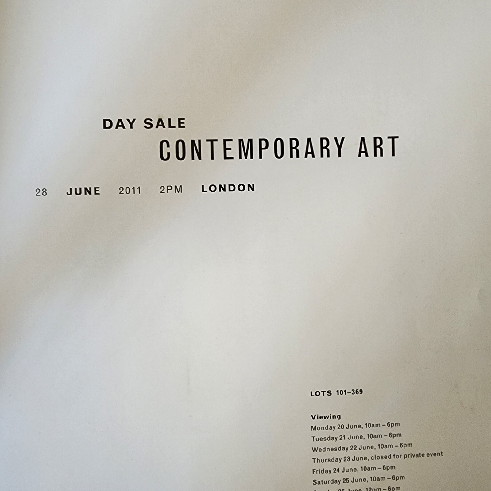 Contemporary Modern Original Prints Pope Phillips De Pury Catalogs Lot of 2