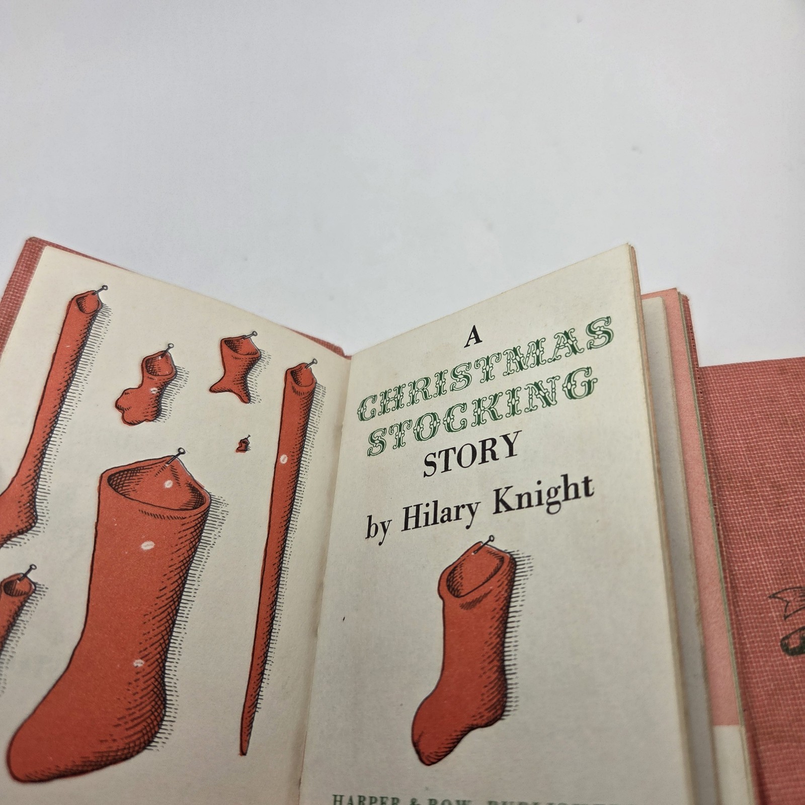Harper & Row Christmas Nutshell Library Mini Boxed Set Hilary Knight HC