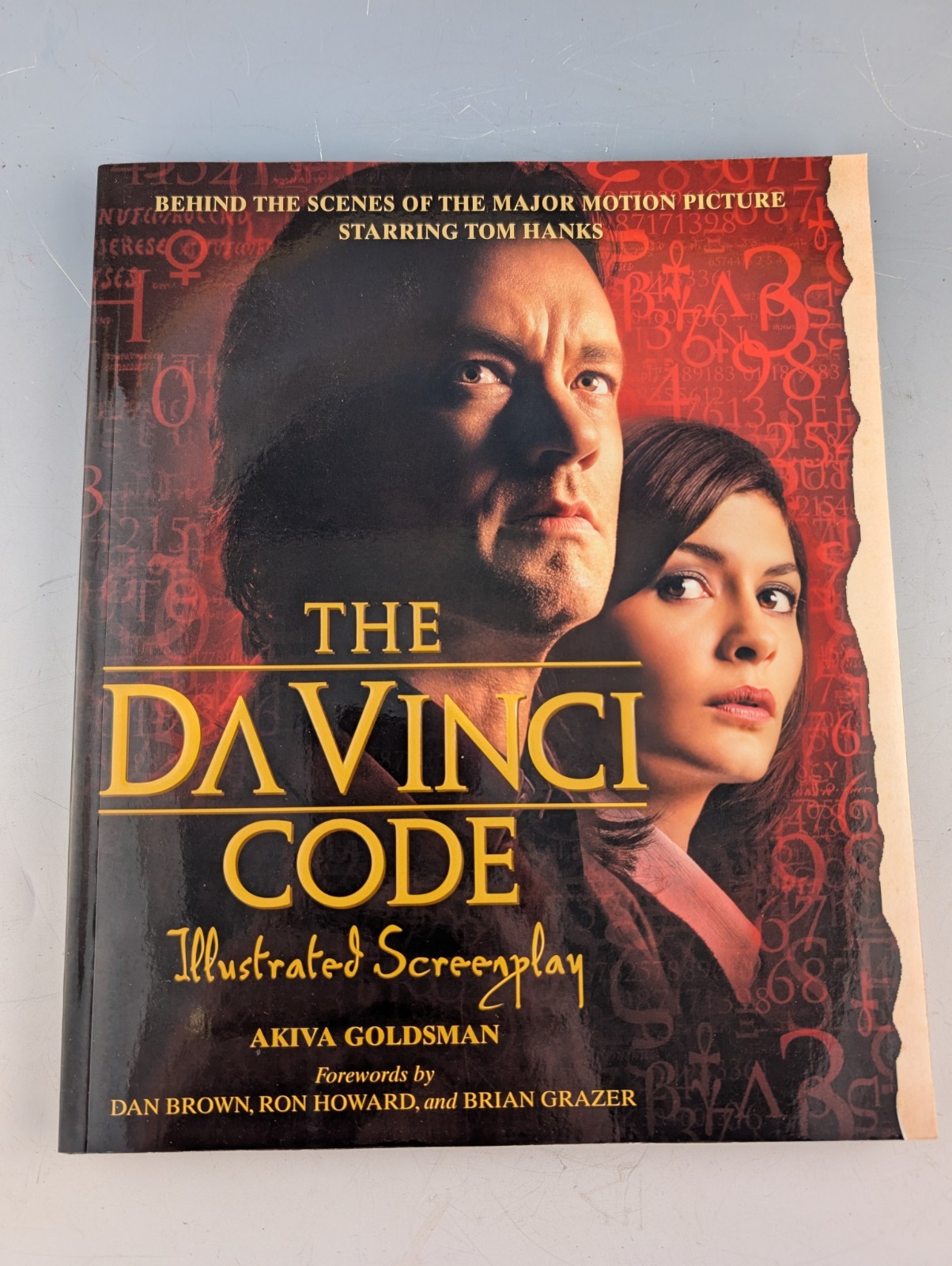 DAN BROWN SIGNED THE DAVINCI CODE ILLUSTRATED SCREENPLAY 2006