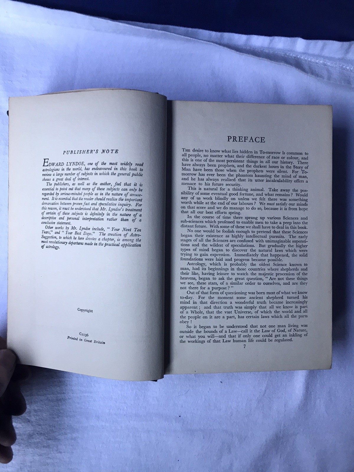 Witchcraft Occult Esoteric Edward Lyndoe Everybody’s Book of Fate and Fortune