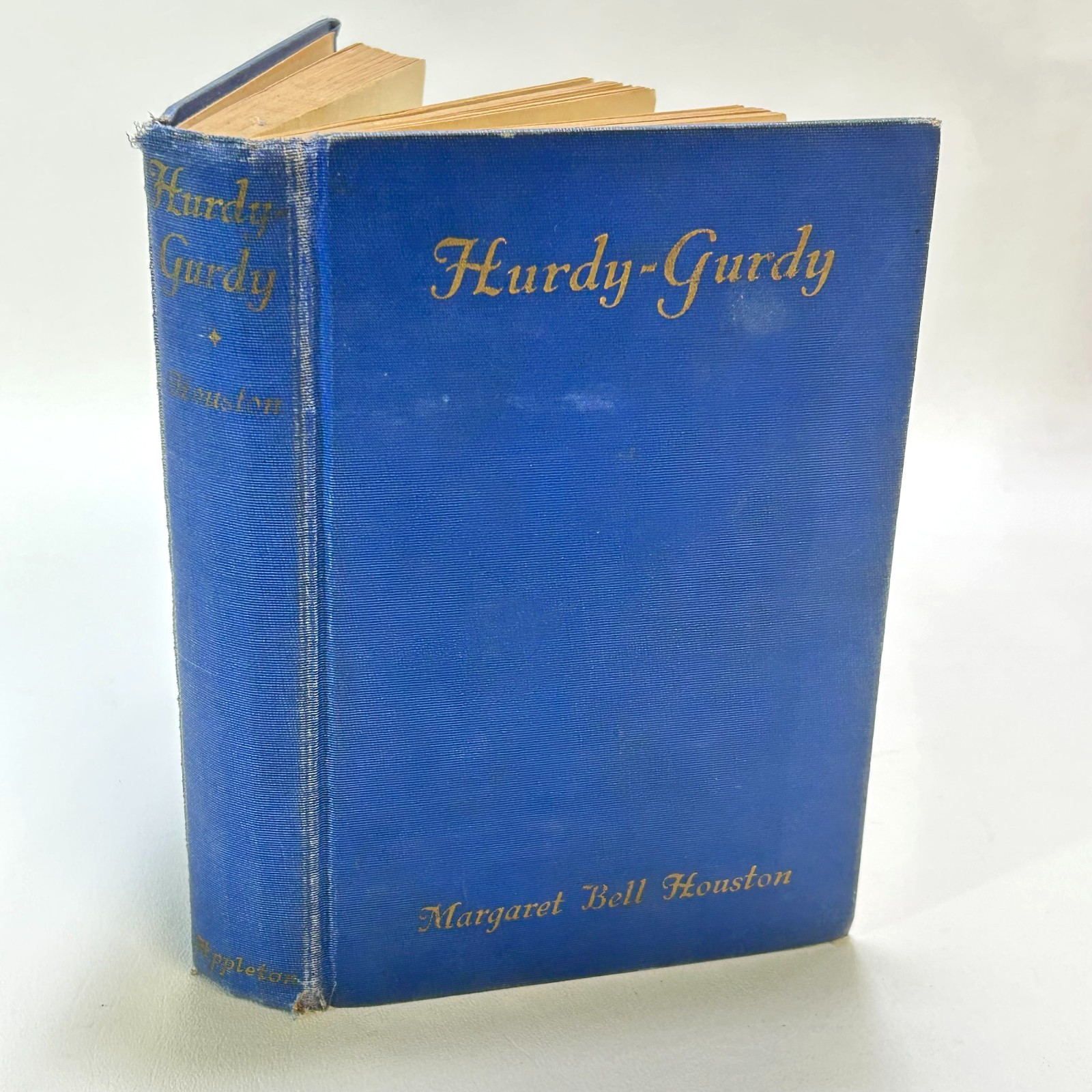 RARE Hurdy-Gurdy Margaret Bell Houston 1932 D Appleton Novel Texas Literature