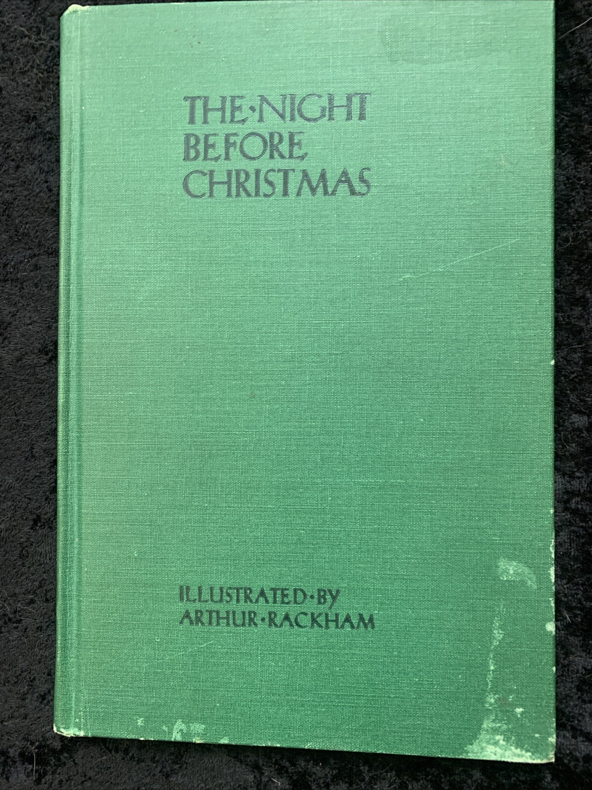 Very Rare The Night Before Christmas Illustrated Arthur Rackham Early Printing