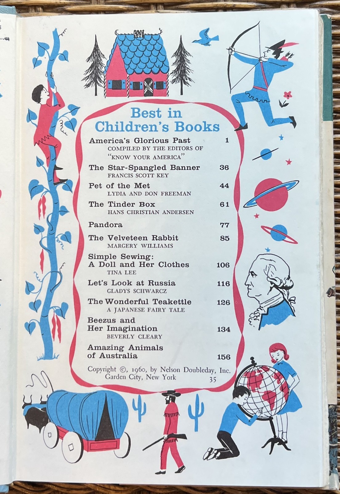 Best in Children’s Books Nelson Doubleday Inc. (HC, 1958-1960, w/ dust jackets)