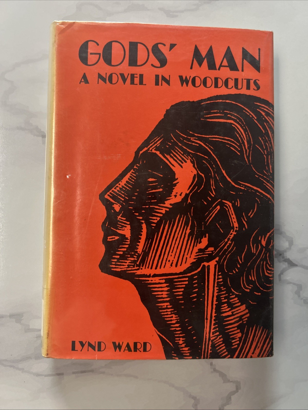 Lynd Ward | God’s Man: A Novel in Woodcuts | 1966 Ex-Lib Dust Jacket