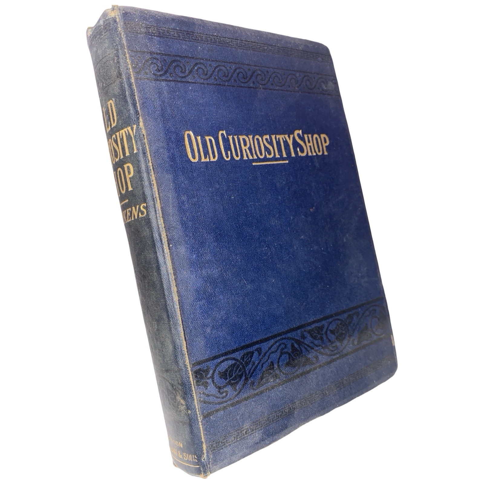 Old Curiosity Shop Charles Dickens Antique Hardback Nicholson Sons 1912 Prize