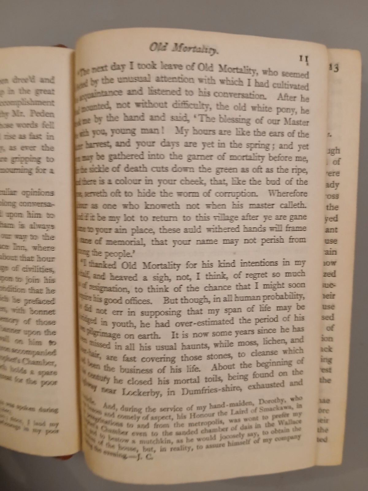 Old Mortality Sir Walter Scott Hardback T Nelson And Sons Ltd