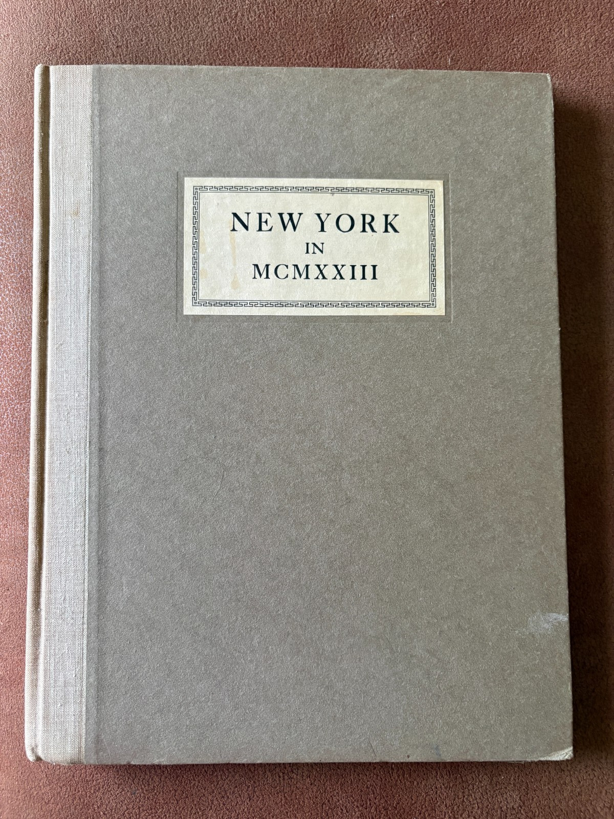 New York In MCMXXIII 1923 Book 46th Convention Nat Electric Light Asso B/W photo