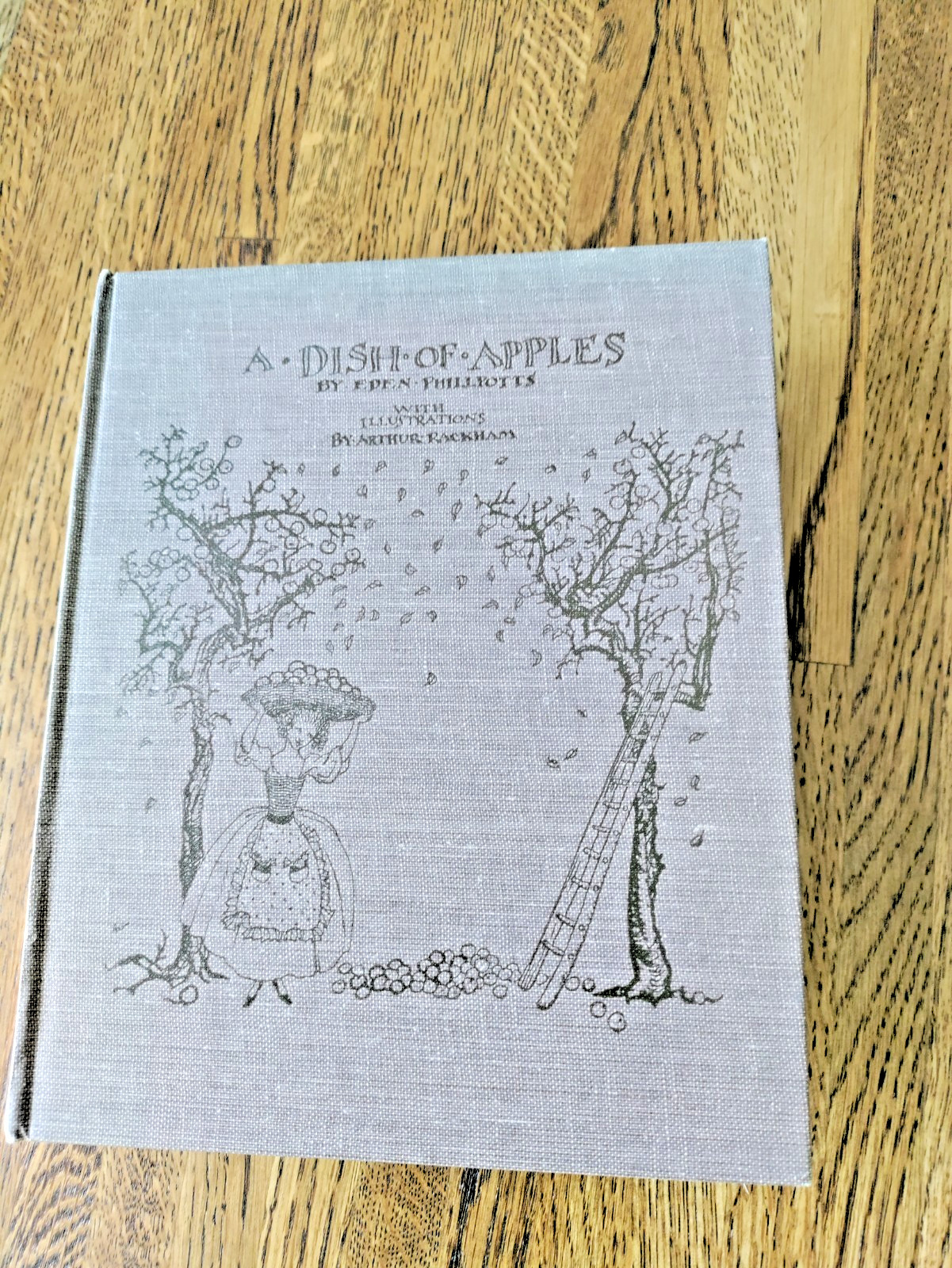 Arthur Rackham Illus. A Dish of Apples Eden Phillpots c1921 Color Plates HC/VG+