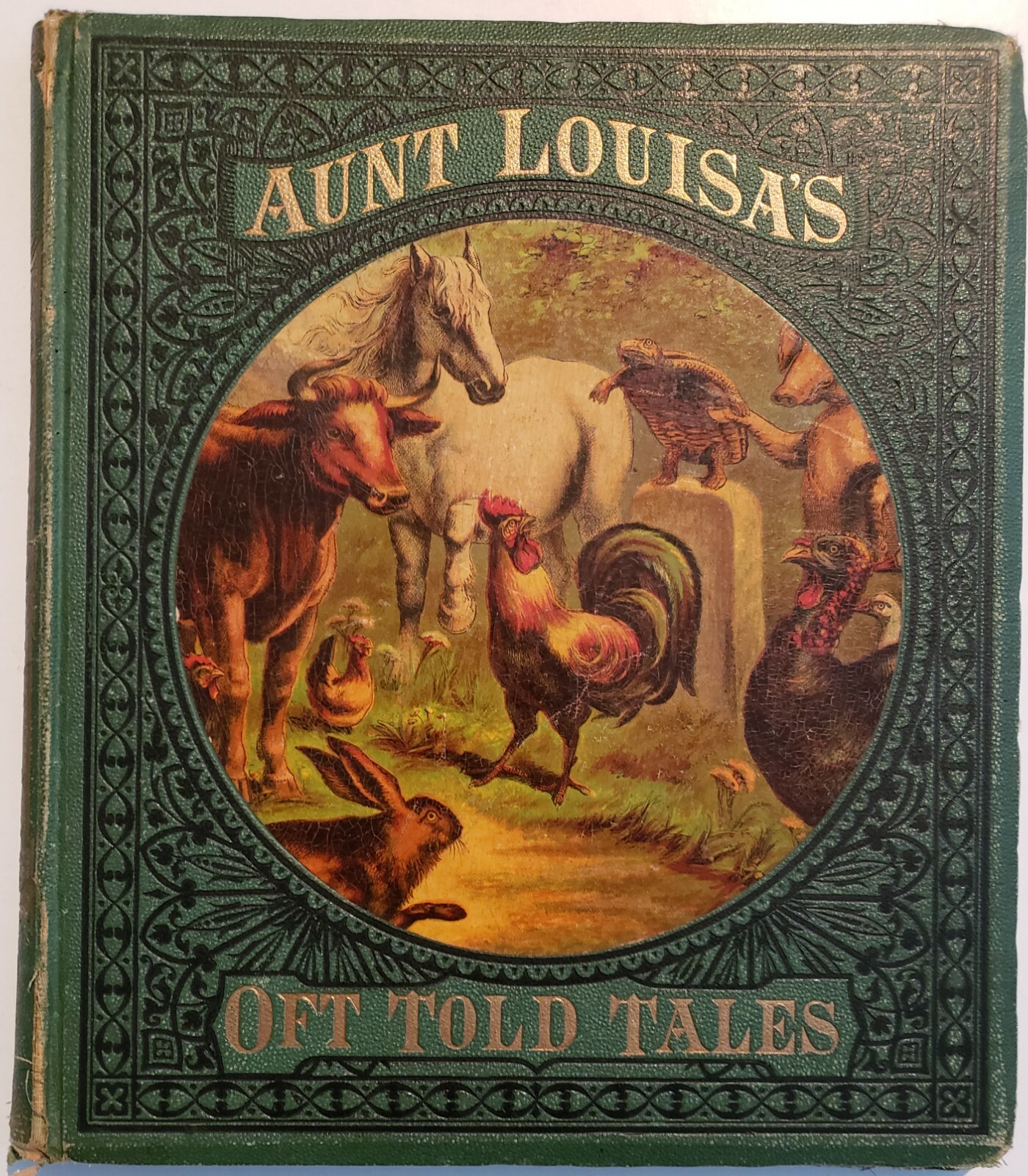Aunt Louisa’s Oft Told Tales Book by Laura Valentine c1875 McLoughlin Litho