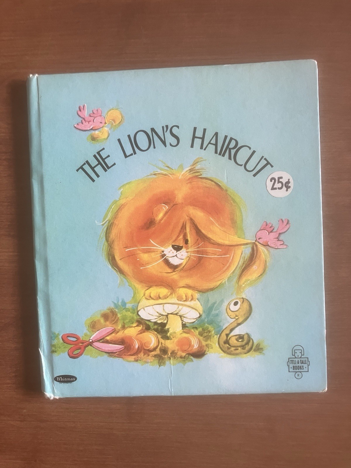 1969 Whitman Publishing Company Tell A Tale Book THE LION’S HAIRCUT J Giddings