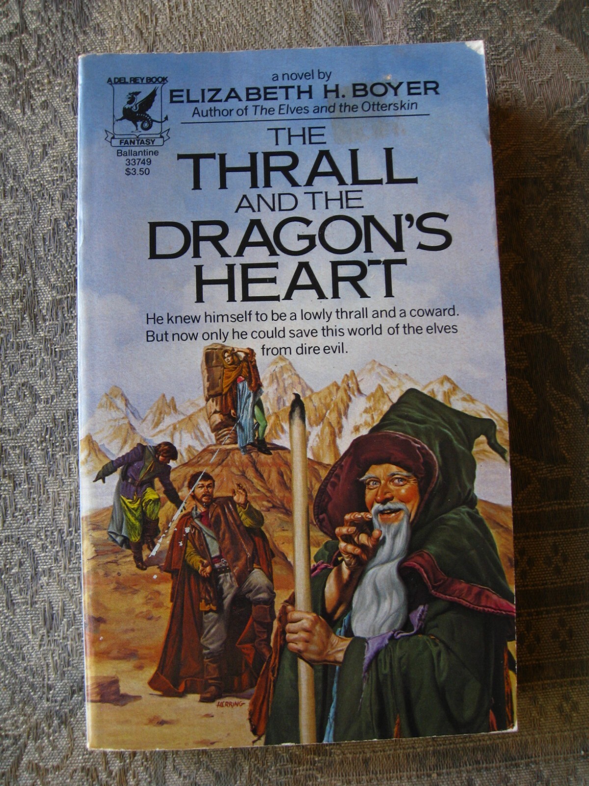Elizabeth H. Boyer – The Thrall and the Dragon’s Heart – 1982 – paperback