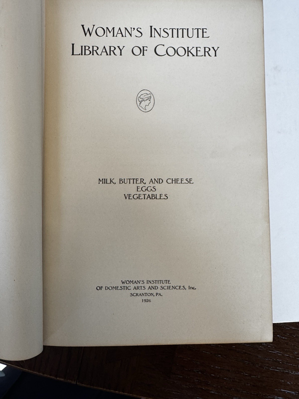 Woman’s Institute Cookery & Dressmaking 5 Vol Hardcover 1st Ed 1926