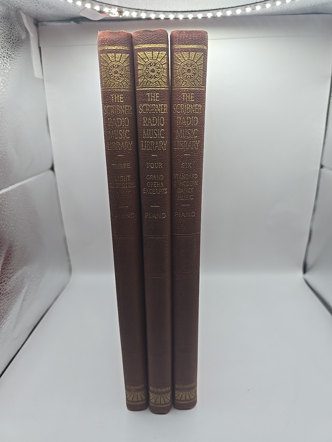 Vintage The Scribner Radio Music Library Vol. 3, 6, & 7